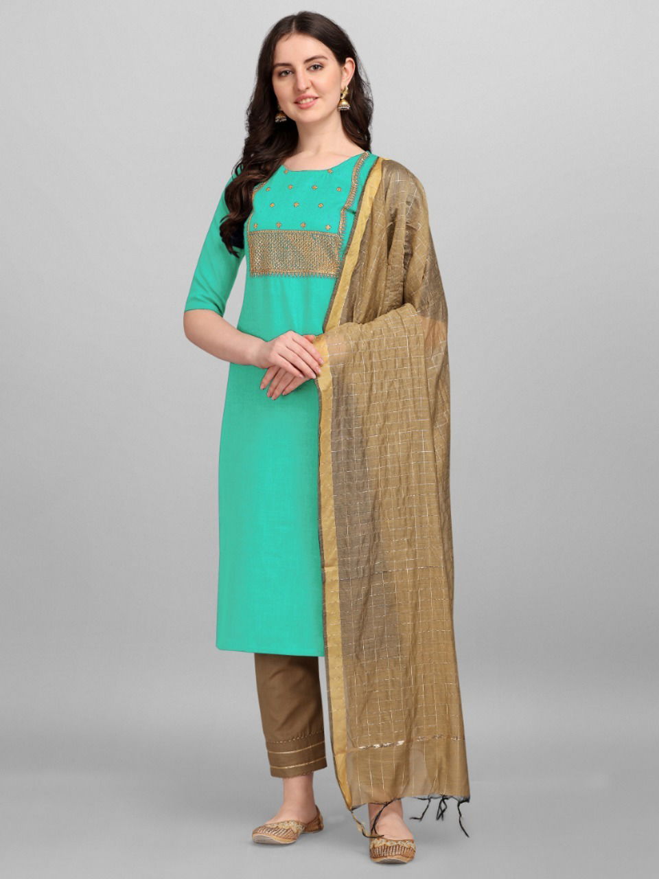 Vrede Vogel Big Fancy Ethnic Wear Cotton Designer Ready Made Dress Collection